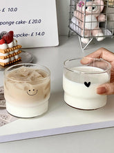 Smiling Heart Glass Mug